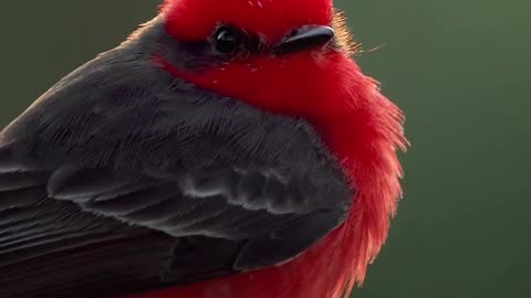 Beautiful Red Bird