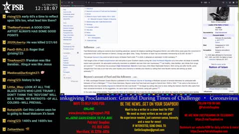 2021-11-25 22:00 EST - The MAGA Mullet Show: with MagaSwaga