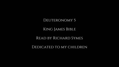 Deuteronomy 5