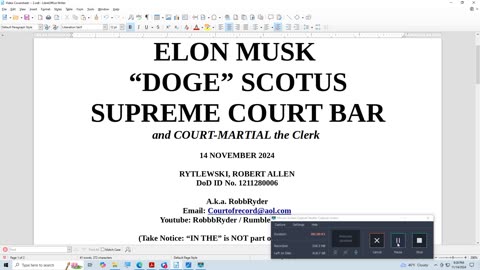 ELON MUSK "DOGE" SCOTUS: SUPREME COURT BAR