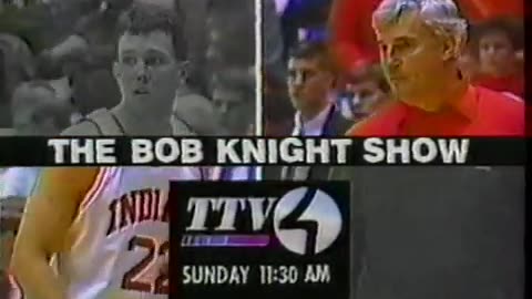 February 2, 1994 - Promo for 'The Bob Knight Show'