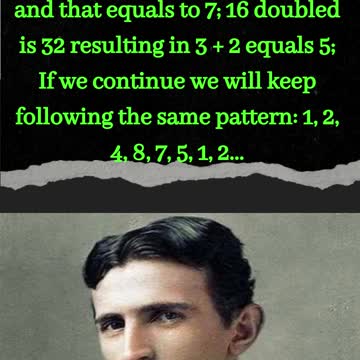 “3, 6 and 9” the Secret of the Universe - Nikola Tesla