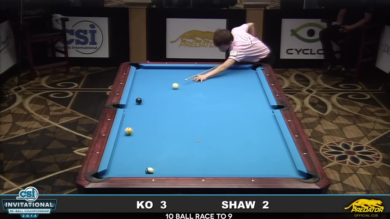 (14) Shaw vs Ko ▸ 2014 CSI 10 Ball Invitational