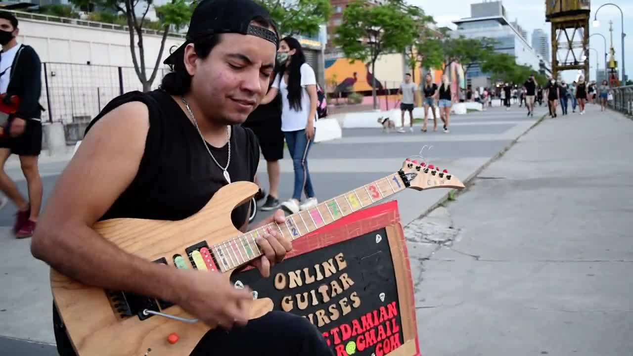 Damian Salazar - Guitar Shred - ON THE STREET