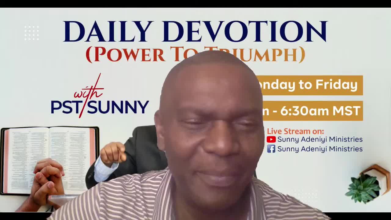 Power To Triumph - Oct 11, 2022 | A platform to start your day strong and finish it well!