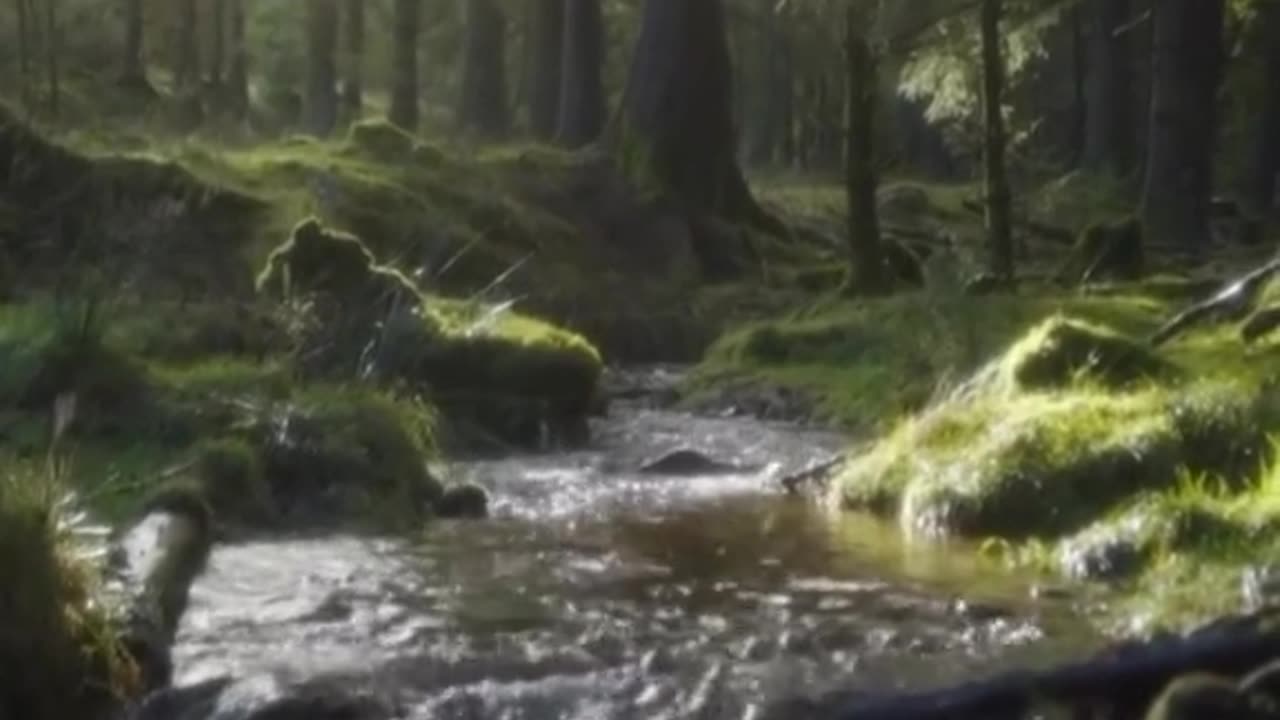 Today natural view relax cool video