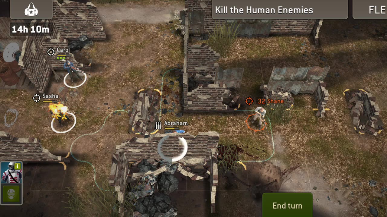 The Walking Dead No Man's Land Guild Wars Rick's Wrath vs Zellenblock A - Andreas 2 round 2