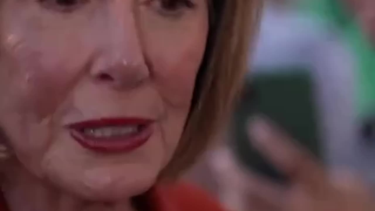 Nancy Pelosi is upset.