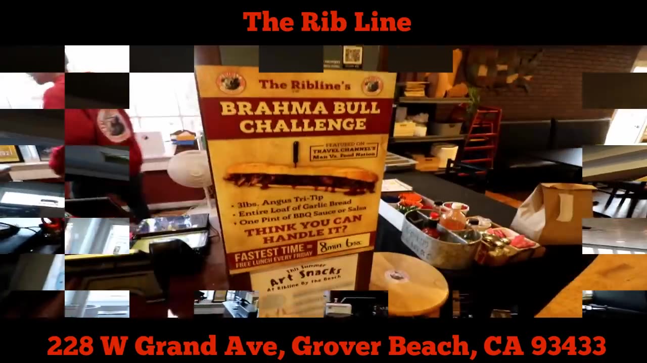 $1000 Dollar Monster Rib Sandwich Challenge