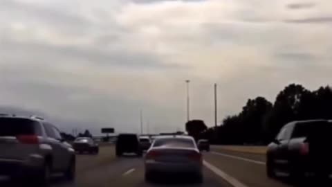 Funny dashcam crash.