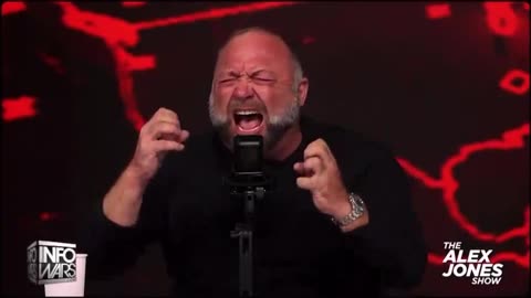 Alex Jones gives a War cry.