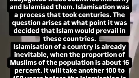 Islamization of Western Countries Under Way **2min**