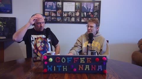 #124 Coffee with Nana. Gossip from the frontlines MN. Machine guns in these streets.