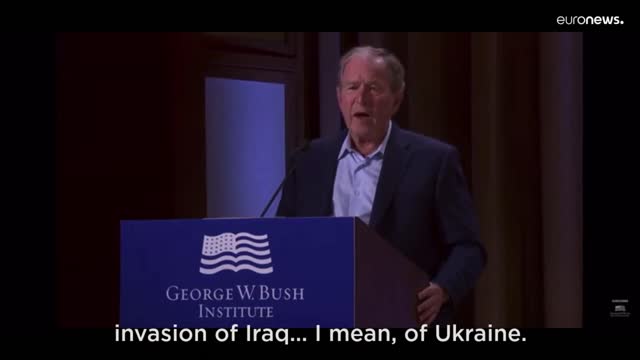 George Bush: Unjustified And Brutal Invasion Of Iraq