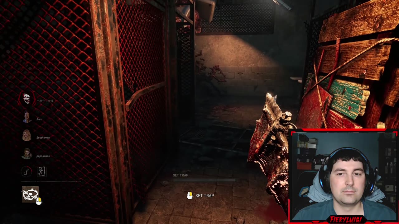 Killer pov Top Trapper Vs Sweatiest Survivors Dead By Daylight Stream Highlights part (459)