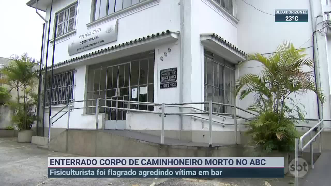 Caminhoneiro morre após ser agredido por fisiculturista | SBT Brasil (19/11/22)