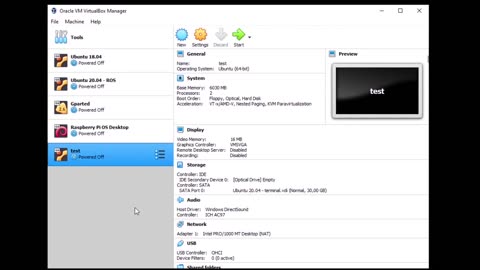 How to install linux ubuntu on virtualbox optional