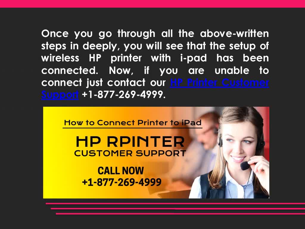 How to Connect HP printer With i-pad?