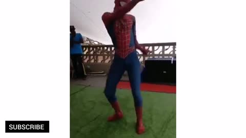 Must watch!!! South African spiderman dancing