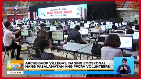 Bilang ng boto sa electionreturns at transparencyserver. 100%na tuama