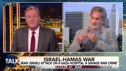 ▶💥🇮🇱 ❗️👀💣FULL INTERVIEW: Piers Morgan WRECKED by Comedian's Dry Wit Improv