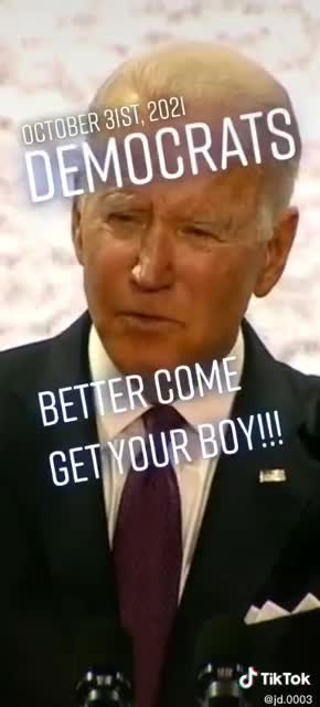 Stuttering Joe "Lets go Brandon" Biden