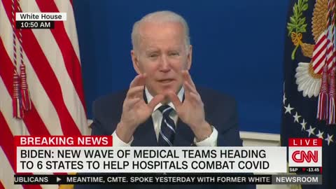 Biden to social Media: The misinformation and disinformation that's on your shows. It has to stop.