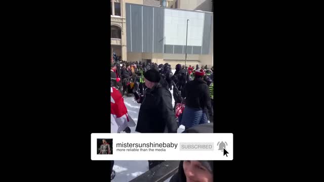 PROTESTORS IN OTTAWA - NEWS OF WORLD