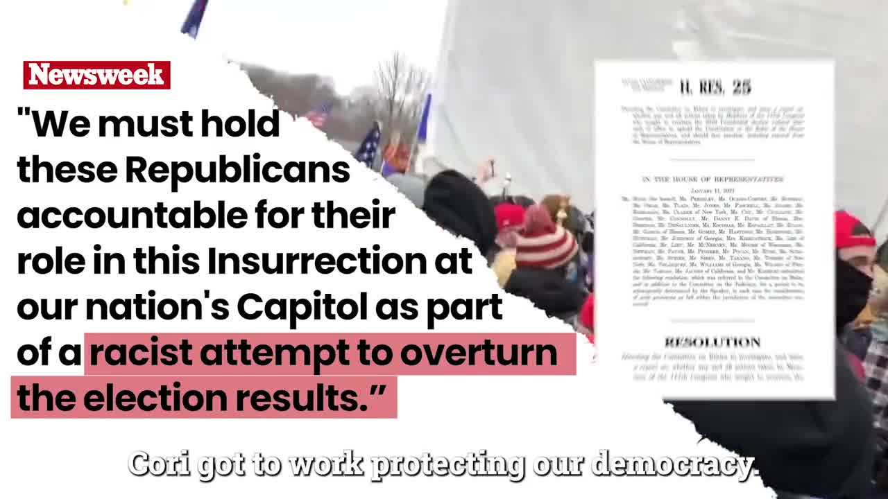 Rep. Cori Bush says the US is facing a "growing far-right, white supremacist movement across Missouri and the country."