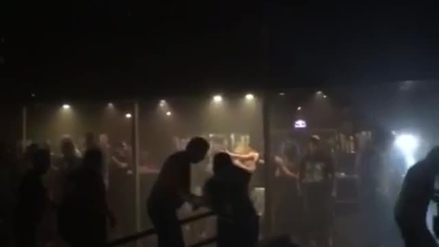 Aftermath Of A Ceiling Collapse During Concert