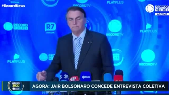 Bolsonaro Na Record News 23/10/2022