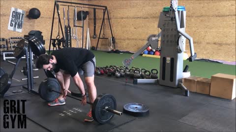 Sumo Deadlift + Sumo Deadlift Speed Pulls