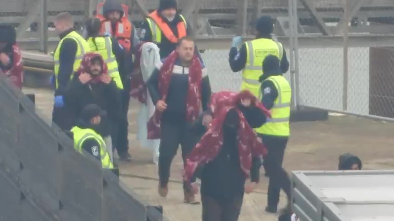 UK at least 150 young men arriving across the Channel today?Who are they?