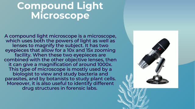 Different Types Of Microscopes