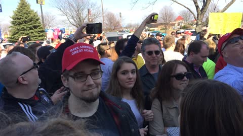 Trump Protester Sprayed with Mace