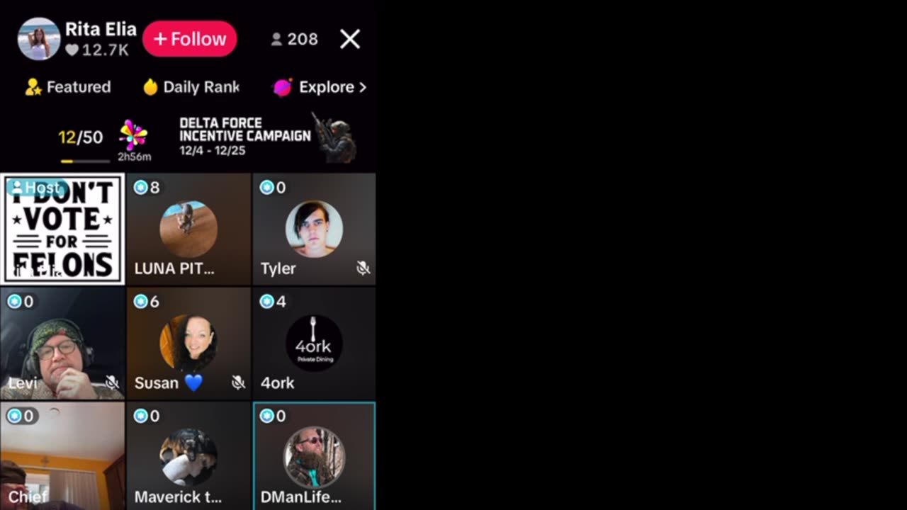 TIKTOK LIVE IM NOT IN THIS ONE