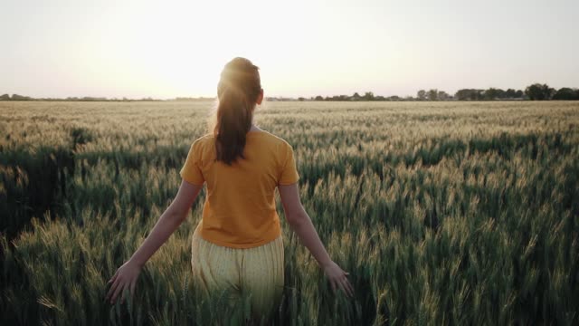 Runing in fields