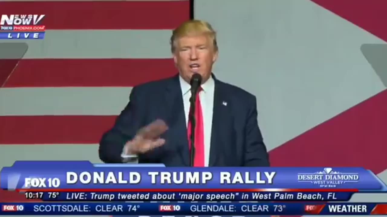 Remember when Trump shocked the world?