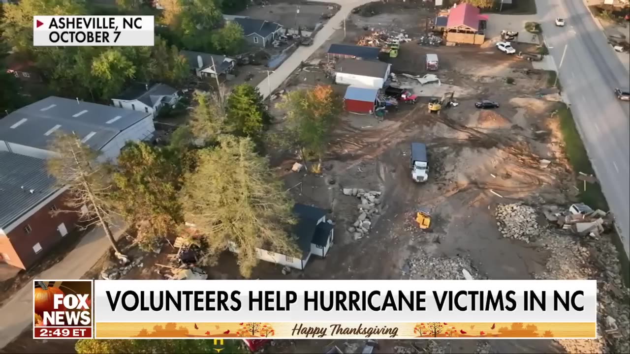 Volunteers bring holiday cheer to hurricane victims in NC