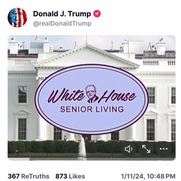 DJT | The White House Senior Living Facility
