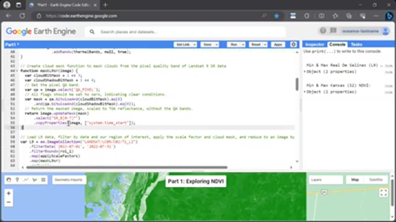 NASA ARSET: Spectral Indices for Land and Aquatic Applications, Part 1/3