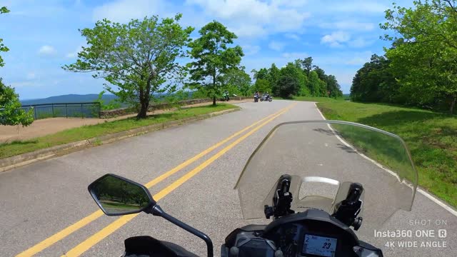 NW Arkansas Day #3 on my 2019 Kawasaki Versys 1000 SE LT+