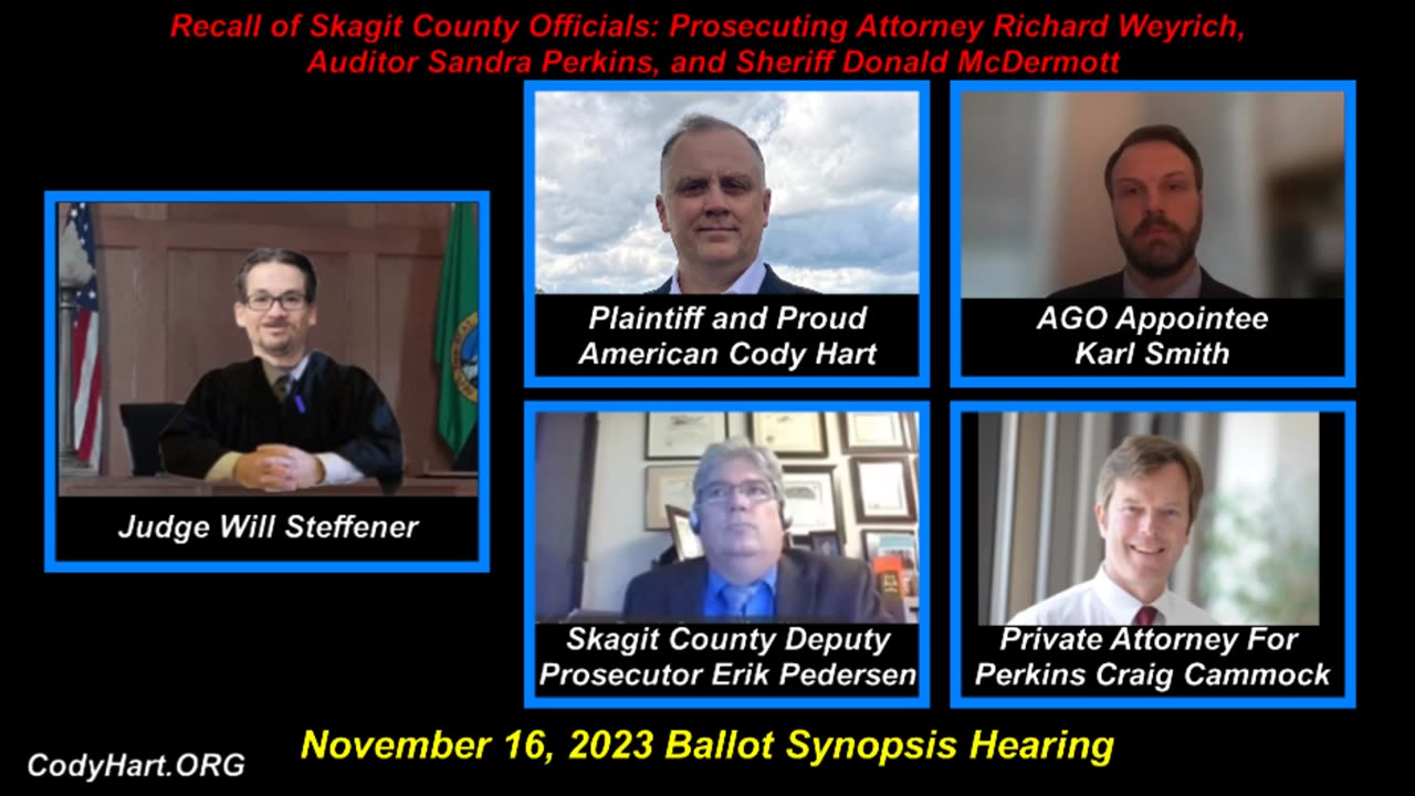 FULL NOV 16, 2023 BALLOT SYNOPSIS HEARING