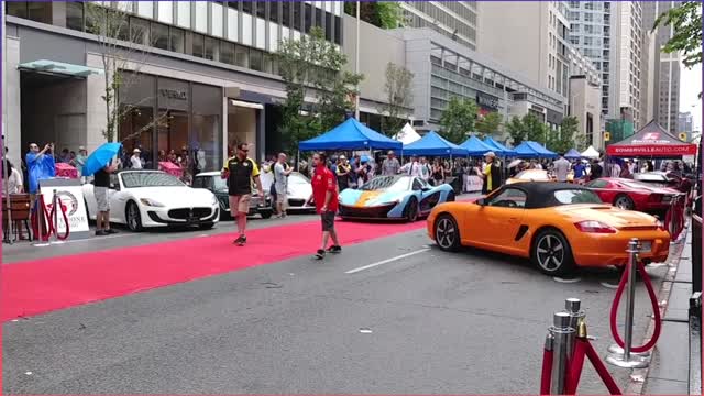 SUPER LUXURY CARS ACCELERATING