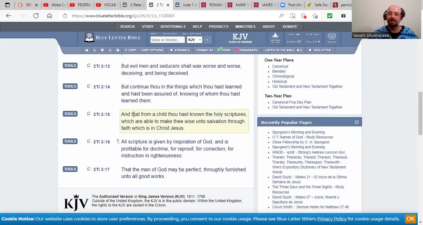 Vocab Malone aka. -John Mark Reiser- is a paid agent (wicked slanderer) doesn't know the scriptures