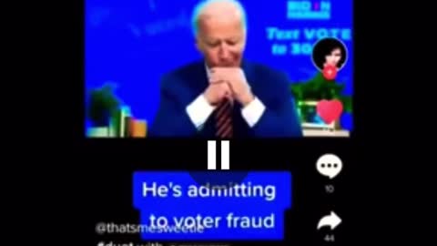 Biden admission