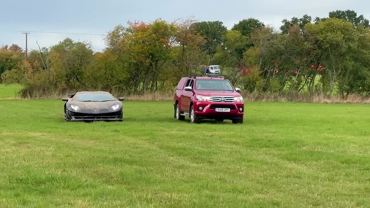 Modern Toyota hilux durability test