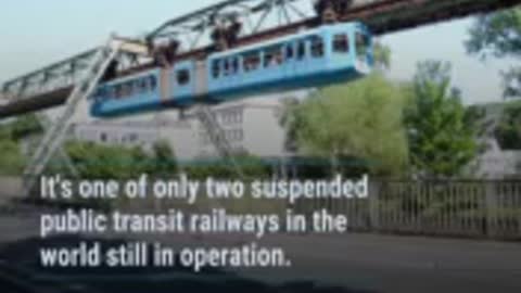 Germany Has One of the World's Only Upside-Down Railways — and the Views Are Incredible
