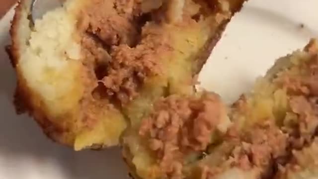 Ever tried a Papa Rellena (stuffed fried potato)!