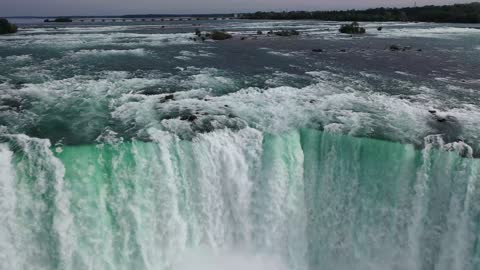 Niagara Falls Water Falls Drone